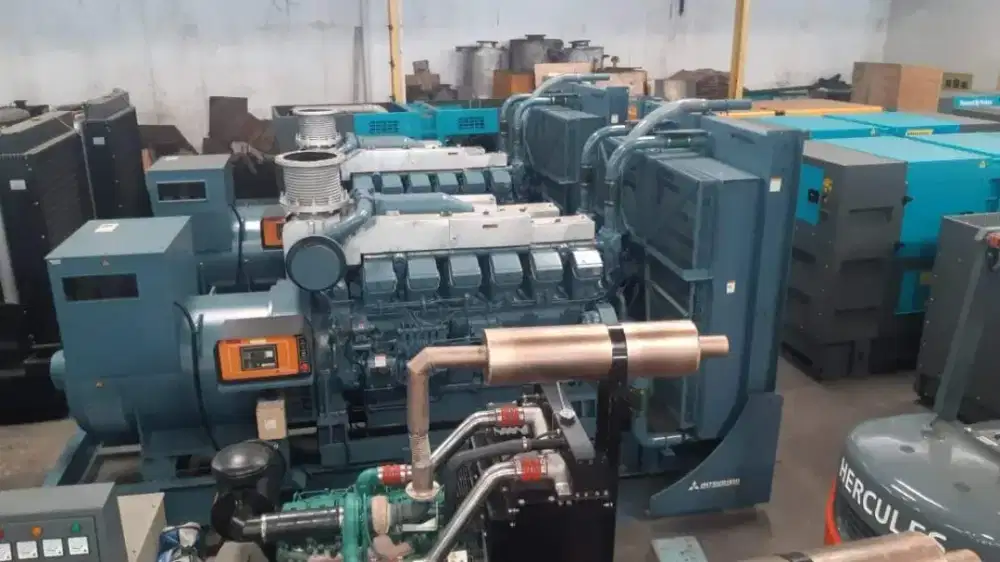 Genset generator Mitsubishi 1000 kva 1500 kva 2000 kva