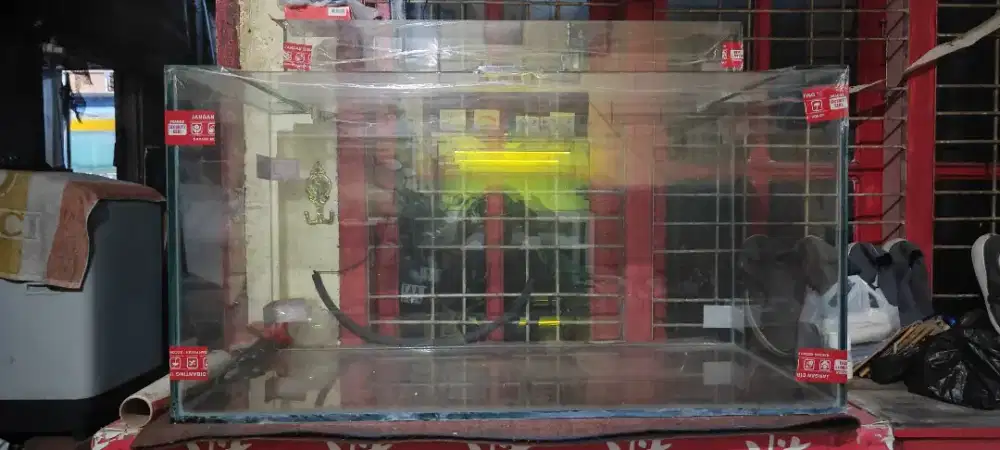 Jual aquarium filter talang kaca