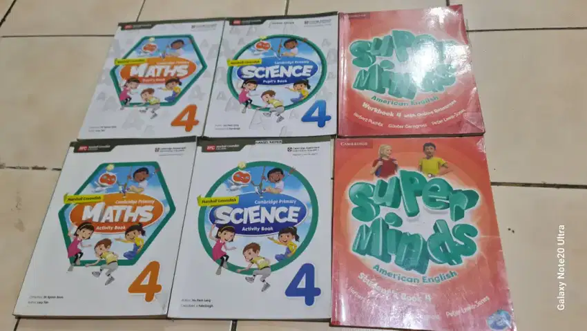 BUKU PELAJARAN BEKAS UNTUK ANAK