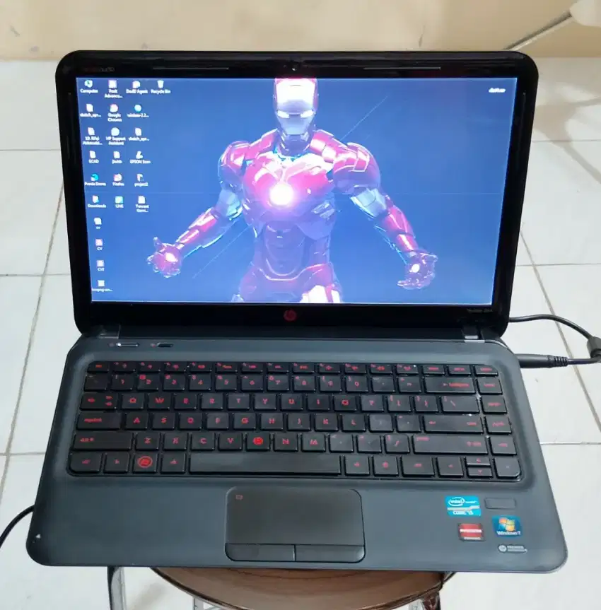 Laptop hp pavilion dm4 notebook Intel core i5 gen 3 ram 8gb HDD 320gb