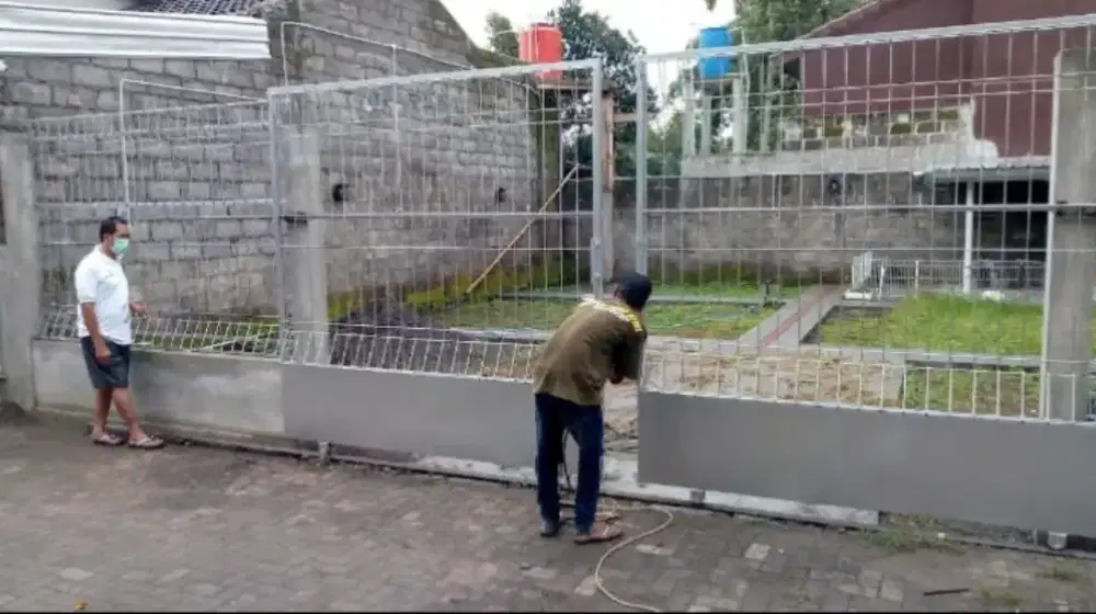 Pagar brc murah termurah sudah terpasang terima jadi beres...