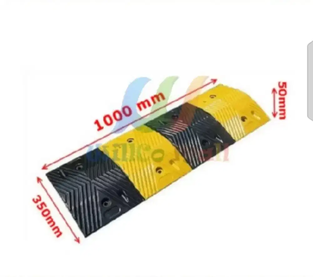 Jual rubber speed bumps (Polisi tidur karet)