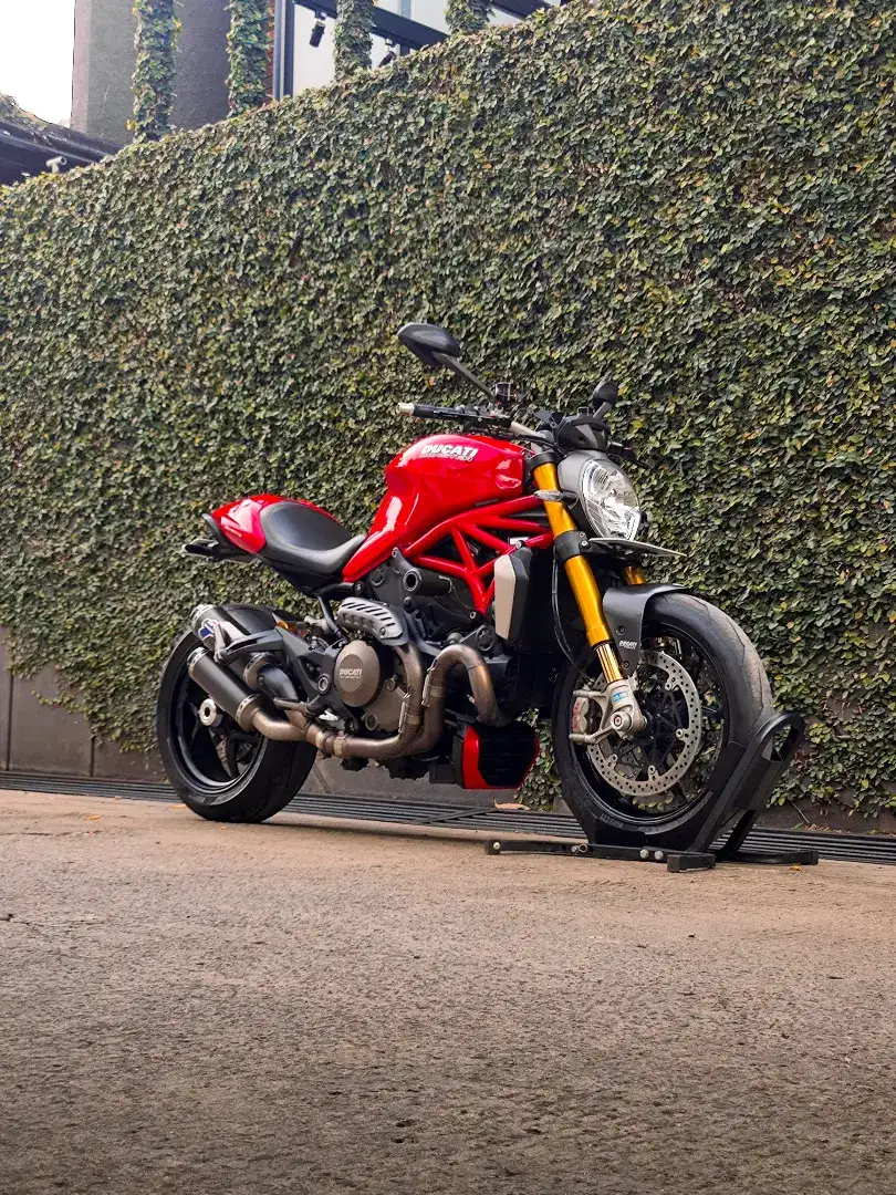 DUCATI MONSTER 1200 S 2014 FP Full Modif Hedon Like New