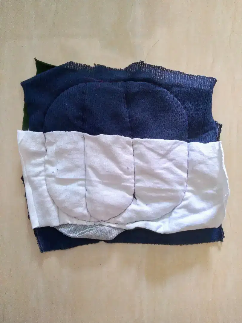 Lap Majun Jahit Tumpuk Warna Dari Bahan Kaos Mudah Nyerap Air Minyak