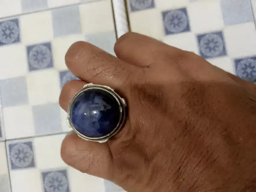 Dijual Cincin Batu Permata Safir ukuran besar,big,jumbo 83 crat,langka