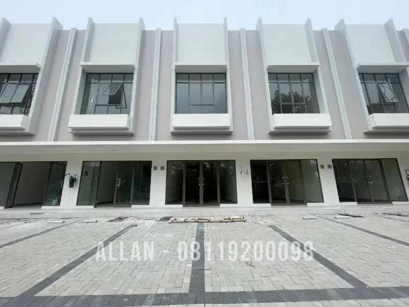 Ruko Paramount hadap jalan 2 lantai di Gading Serpong BSD