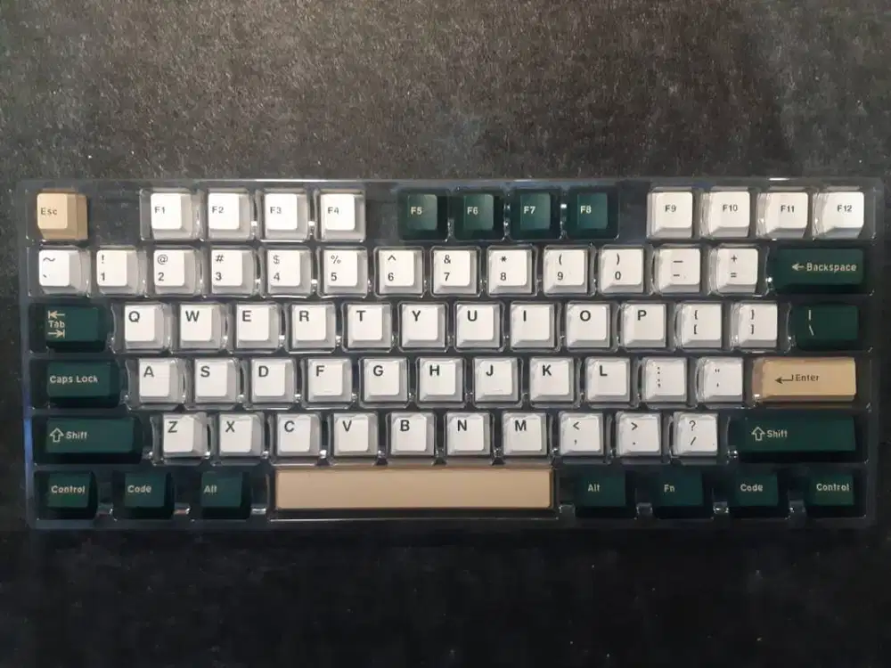 Keyboard Keycaps Axe Mechanical British Racing Second