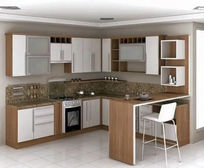 KITCHEN SET CUSTOM HPL TACO /CARTA