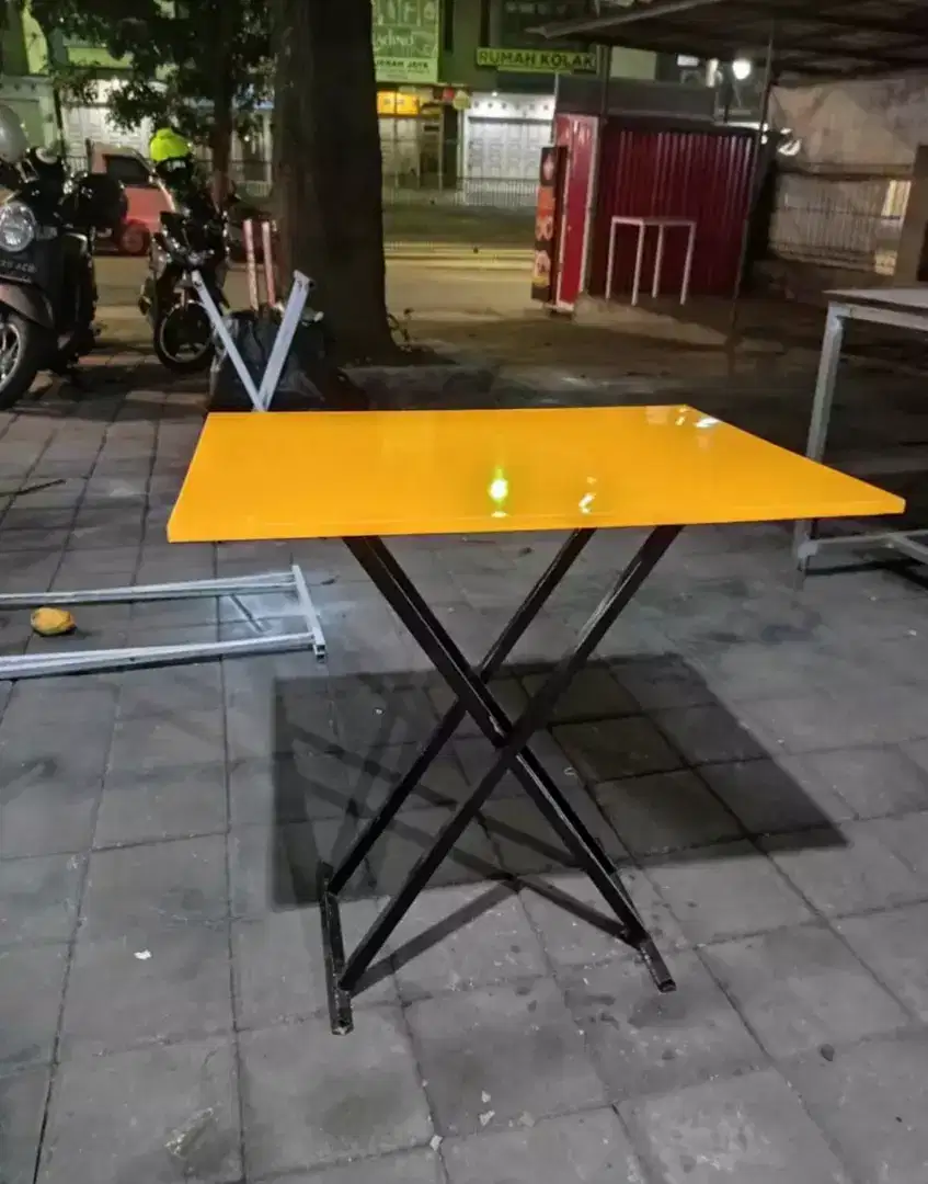 Meja lipat meja makan meja dagang meja kantin