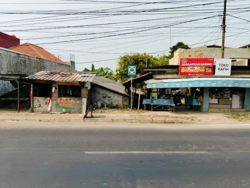 Jual tanah berikut bangunan