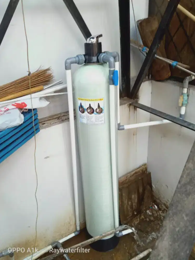 Filter air penjernih air kuning