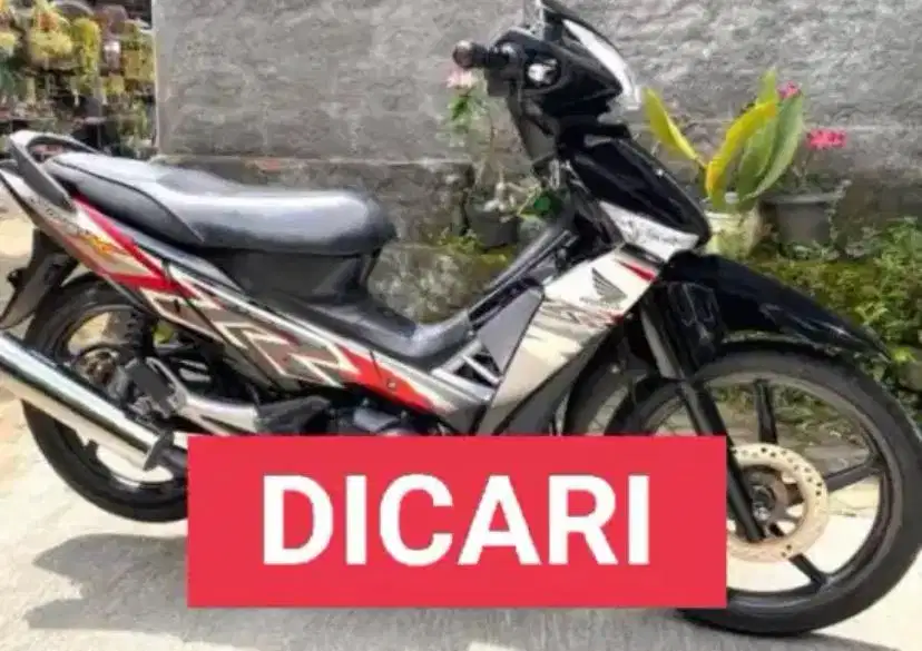 Di Cari Supra X 125 Double Disk DD Tahun 2010 Ke Atas Karbu 2012