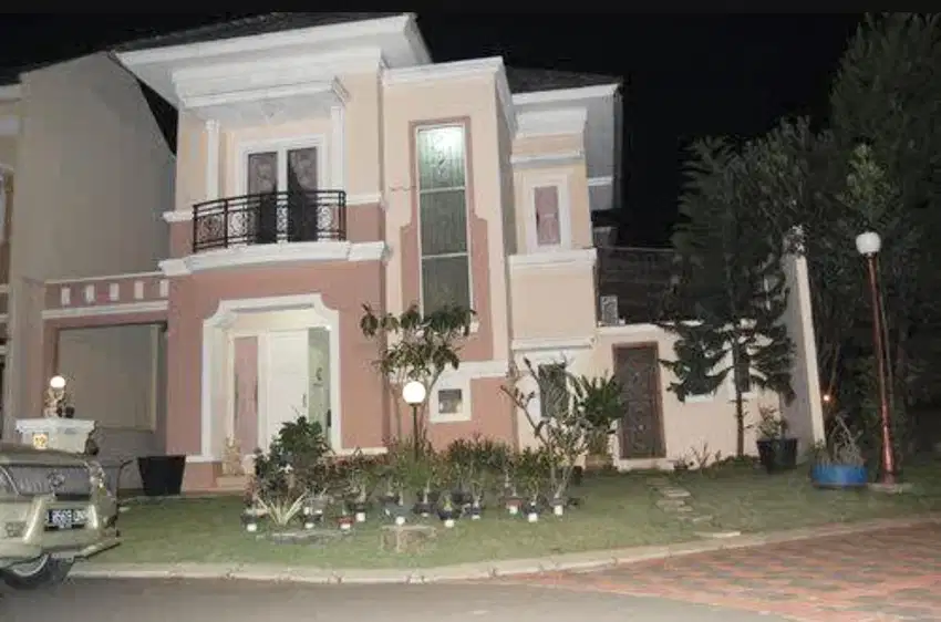 Dijual rumah 4 M nego di cluster beryl gading serpong hook lt 216 m2