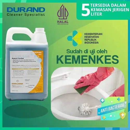Durand 307 Pembersih Toilet Bowl Urinals Bowl Cleaer 5LT
