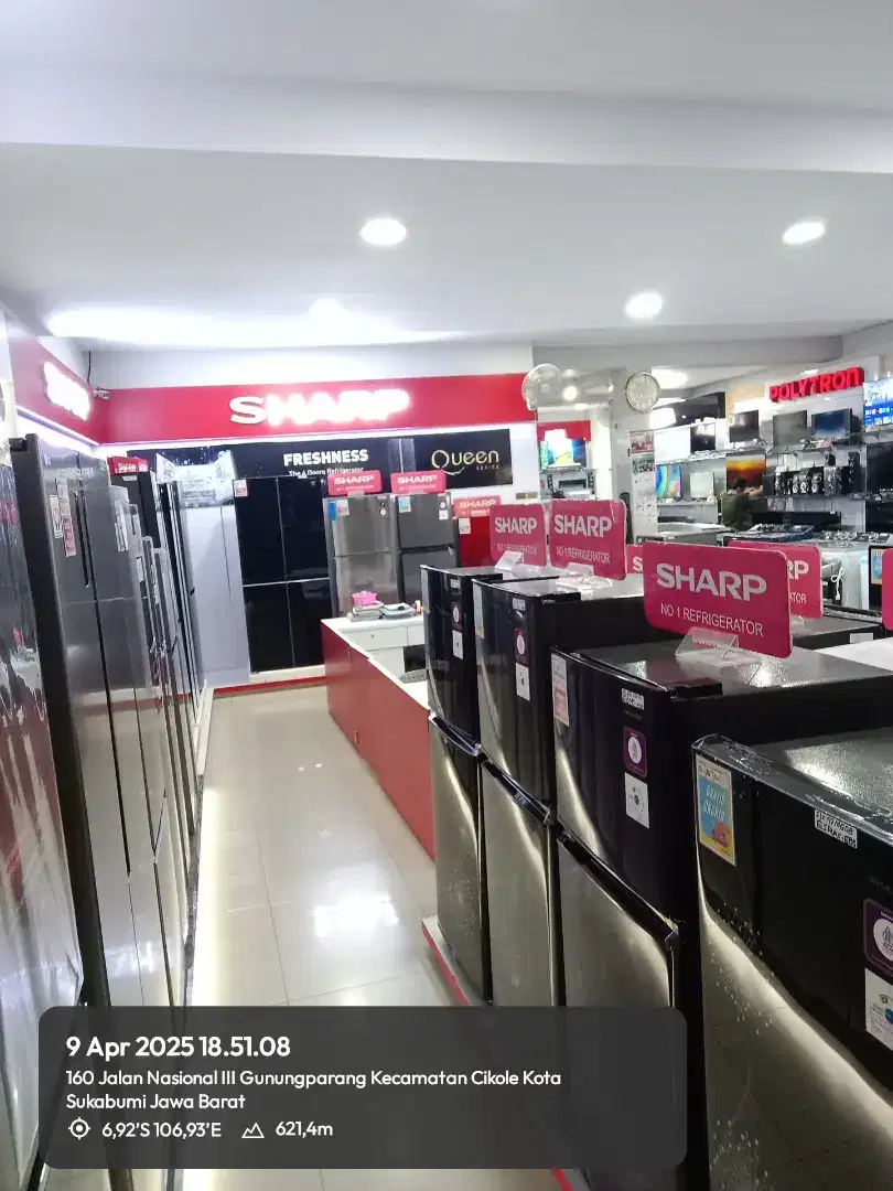 Kulkas sharp 4 pintu