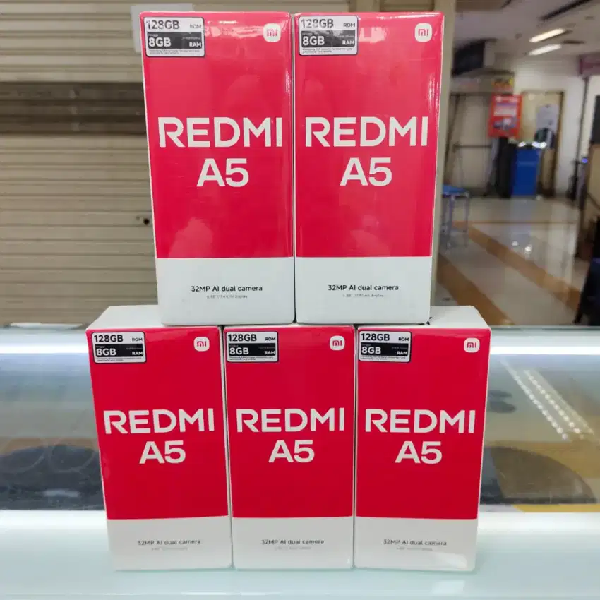 Xiaomi Redmi A5 ram 4gb+4gb/128gb baru garansi resmi harga Promo