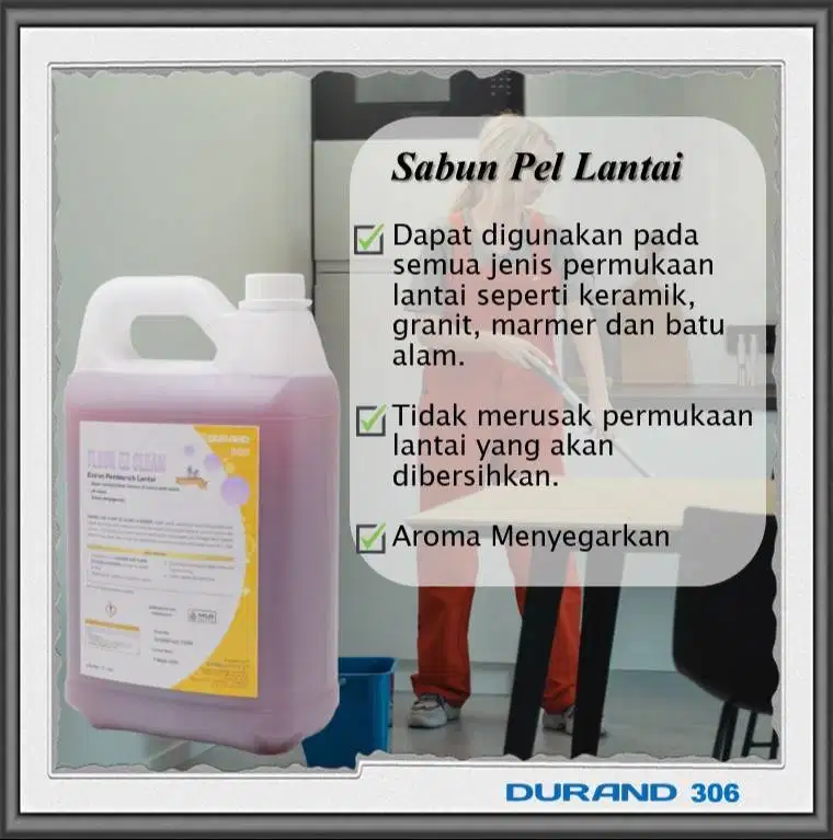 Sabun Pel Lantai / Cairan Pembersih Lantai 5 Liter