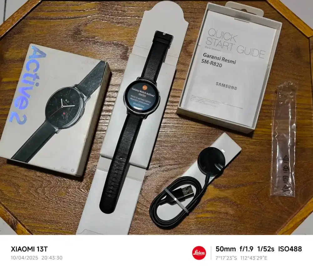 Galaxy Watch active 2 45mm fullset mulus