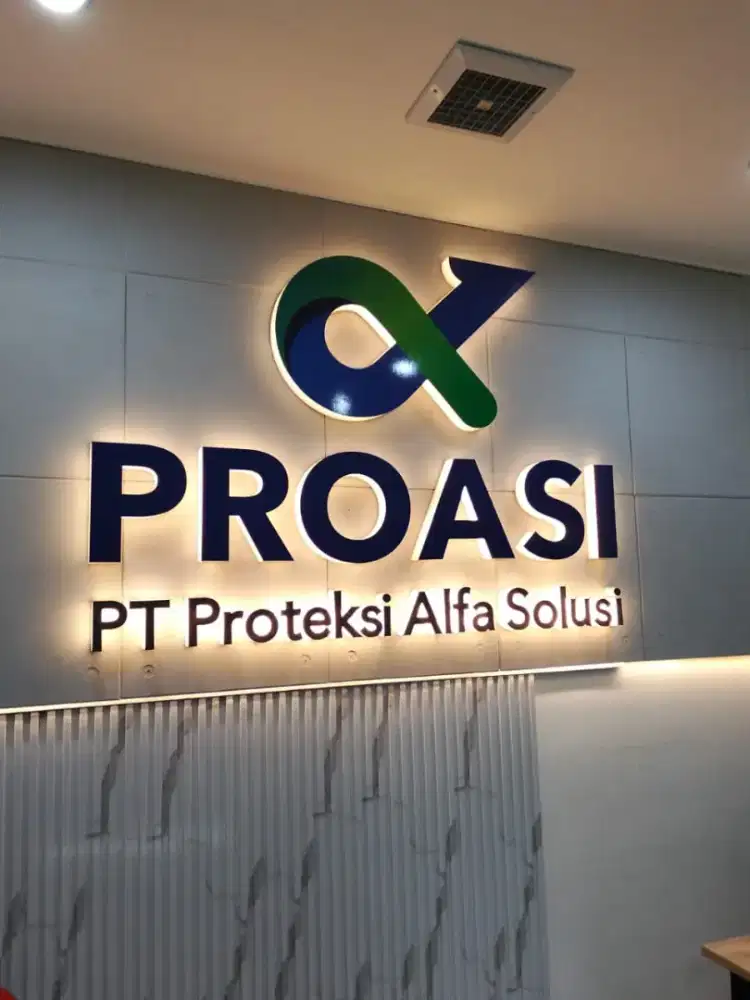 Huruf timbul/neon box acrylik custom