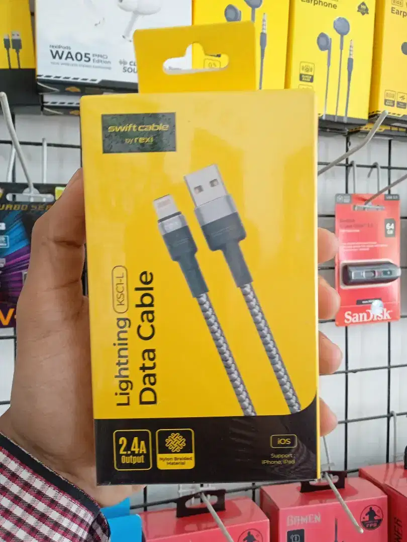 Kabel Data Lightning REXI KSC1-L 2.4A