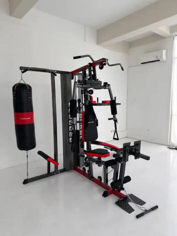 Home gym 3 sisi + leg pres