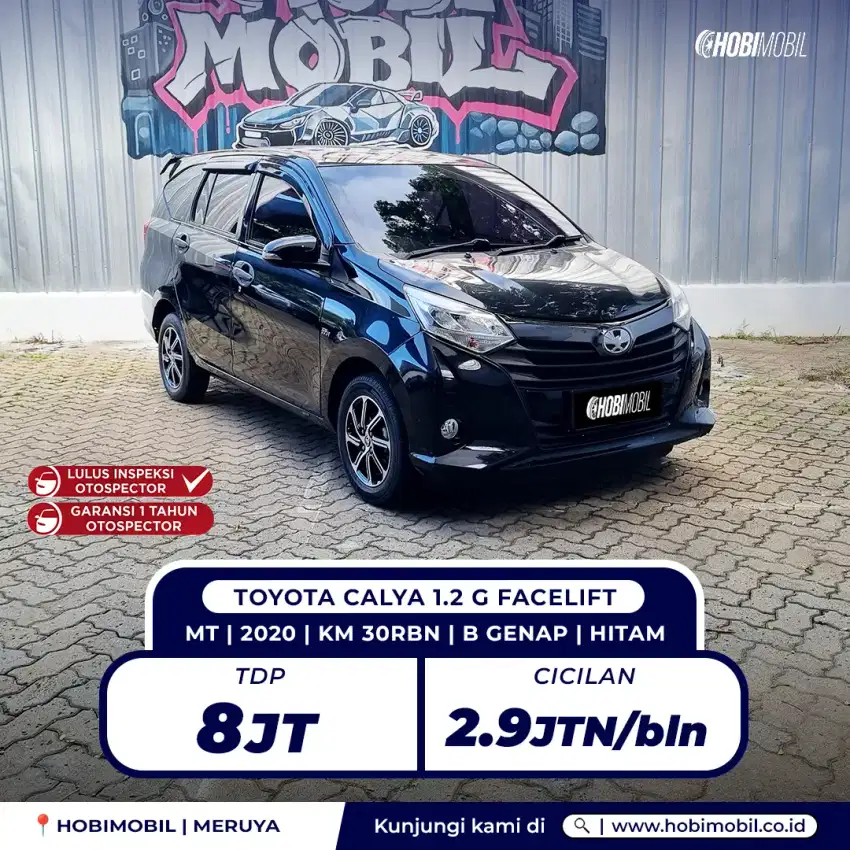 Calya 1.2 G Facelift MT Thn 2020