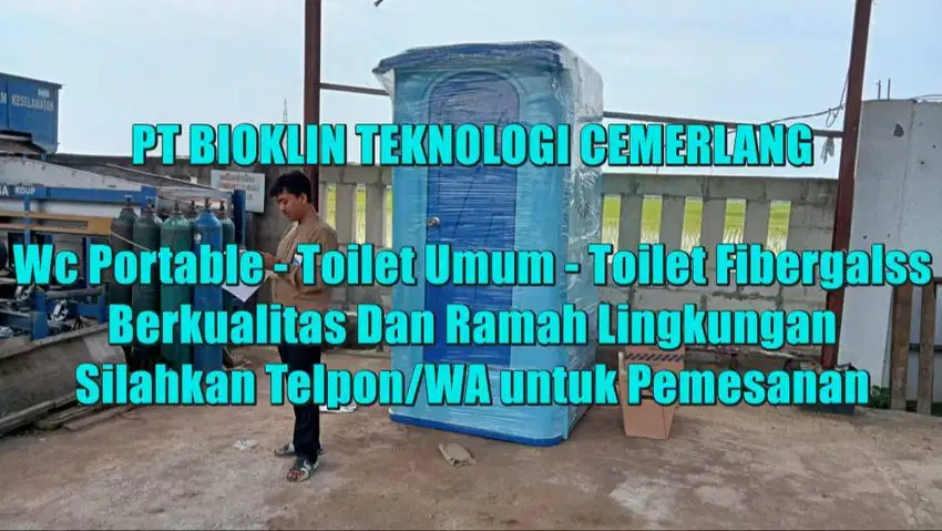 Toilet Portable, Toilet Umum, WC Portable, Toilet Outdoor, WC Umum Sia