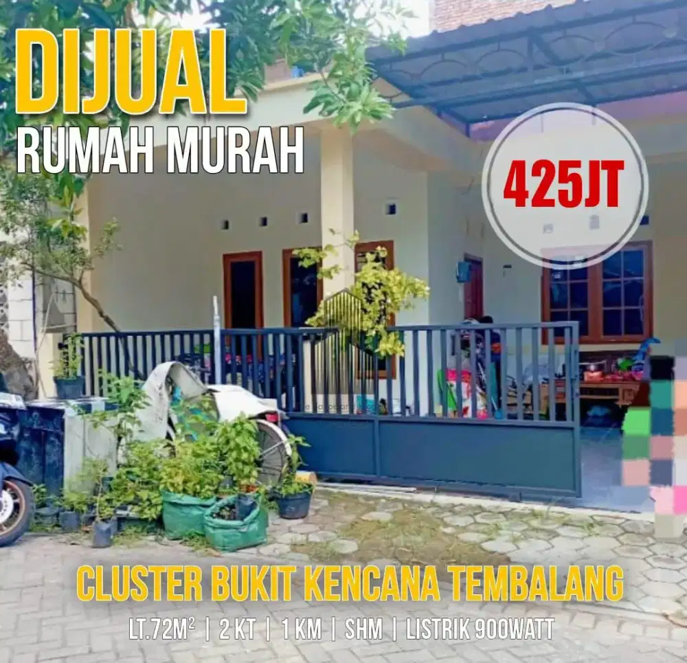 DIJUAL RUMAH BUKIT KENCANA  METESEH TEMBALANG