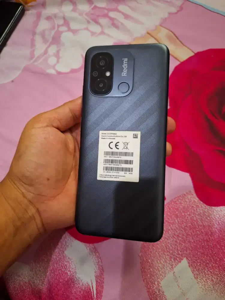 Xiaomi redmi 12c 4+4/64 jos batre awet bangeeet