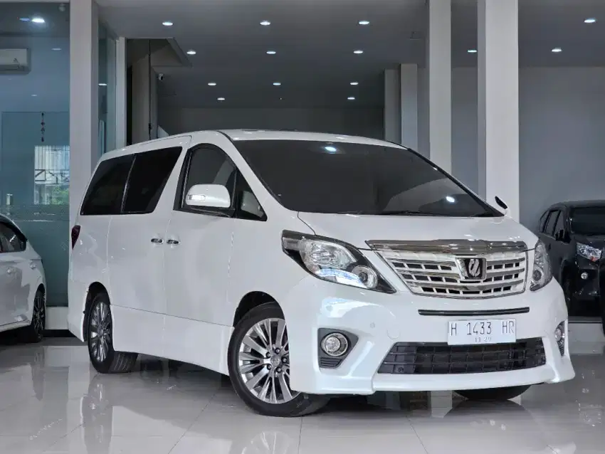 Km 90rb Alphard S CBU 2013 At(Matic) Plat H 2012 G 2014 Dp Minim