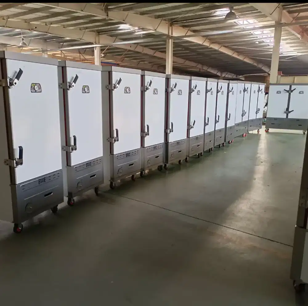 Gas Rice steamer 12 Tray