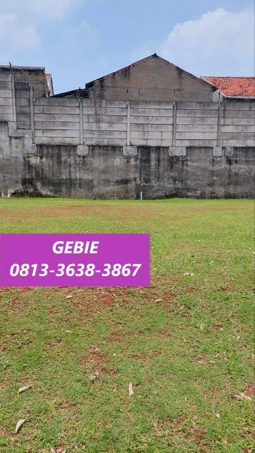 Kavling Dijual Nego di Dalam Cluster Elit Discovery Bintaro UT-15987