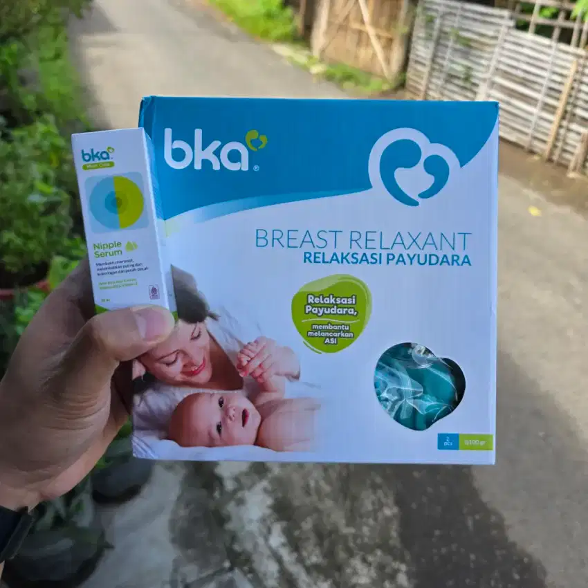 BREAST RELAXANT BKA ISI 2 PCS + COVER & BKA NIPPLE SERUM