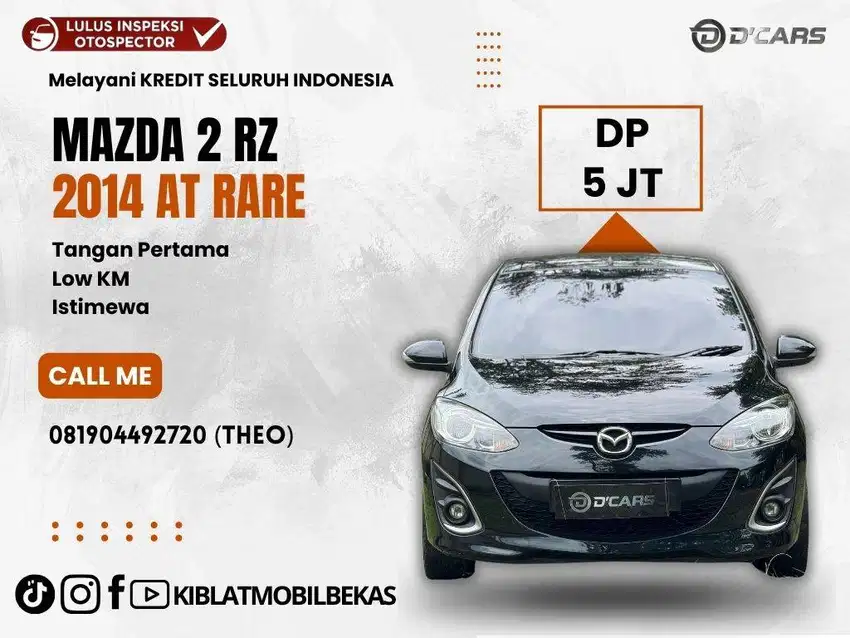 [DP:5JT] MAZDA 2 RZ 2014 AT RARE TANGAN 1 LOW KM