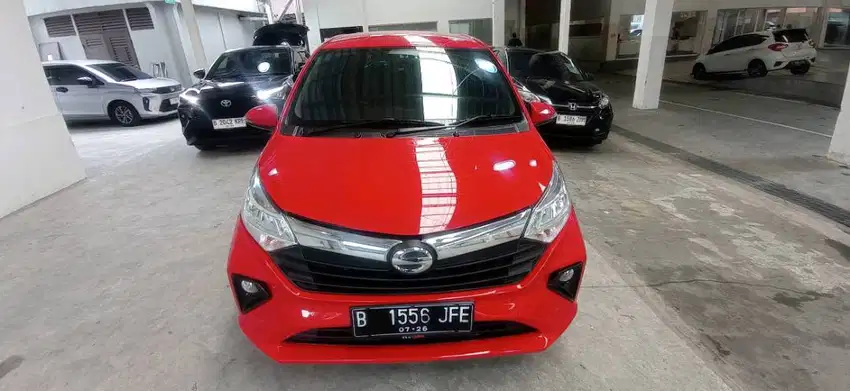Daihatsu Sigra R Deluxe MT 2021 Merah PREMIUM B1556JFE