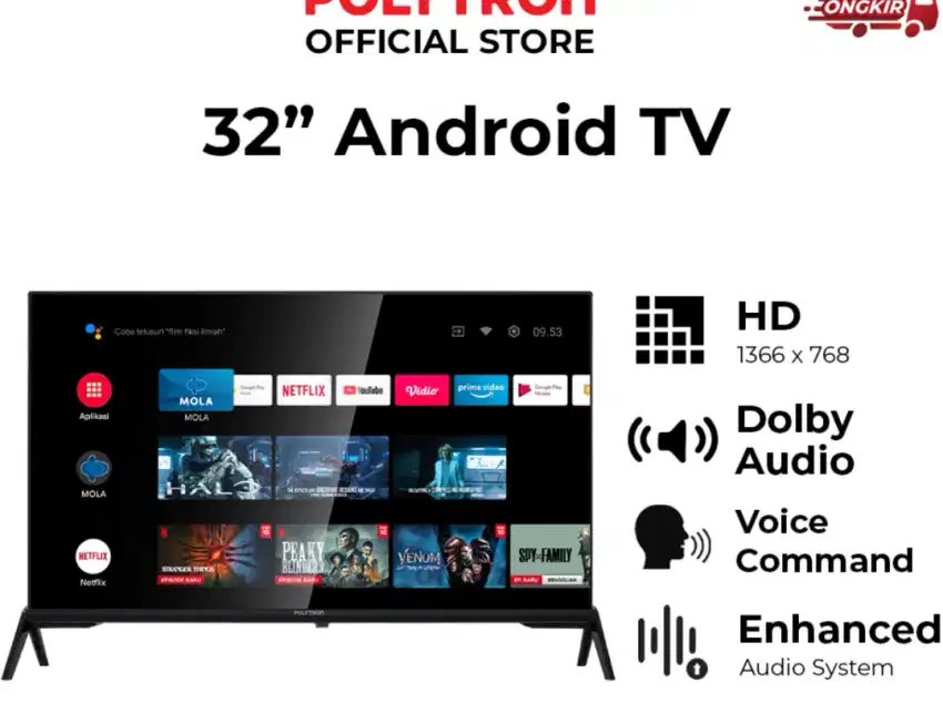 Android polytron pld 32AG5759