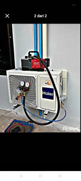 servis ac kulkas mesin cuci kompa air dll