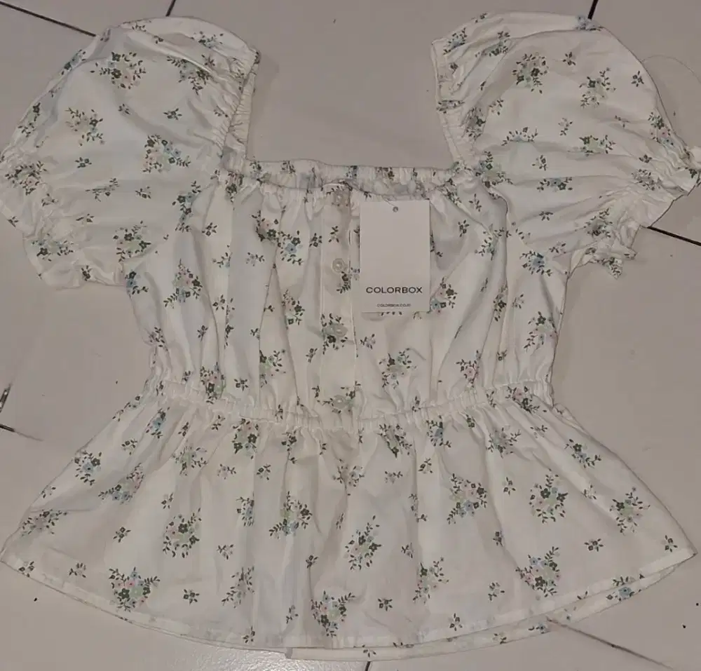 Top COLORBOX Square Neck (NEW)