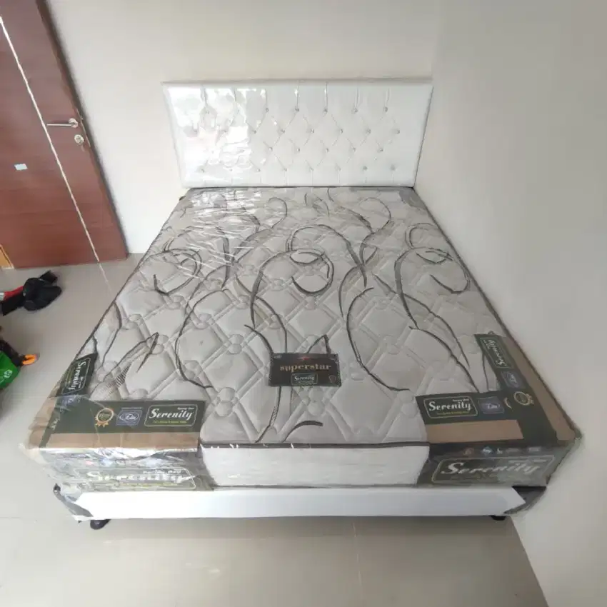 Set kasur sepringbet elit serenity uk180×200
