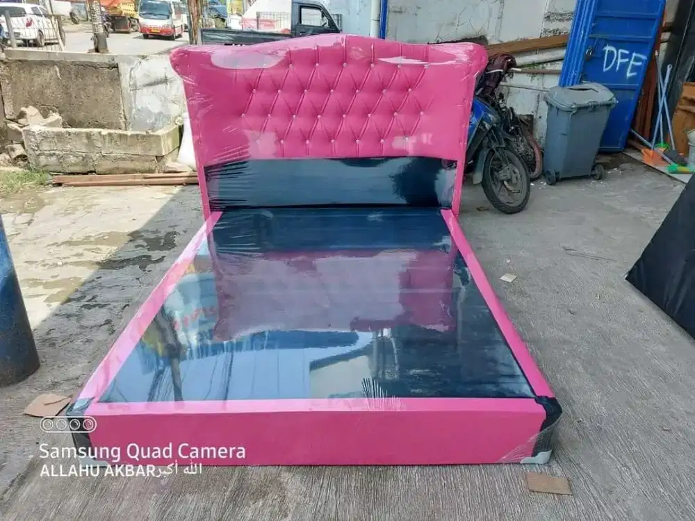 Divan kasur sandaran king uk180×200cm