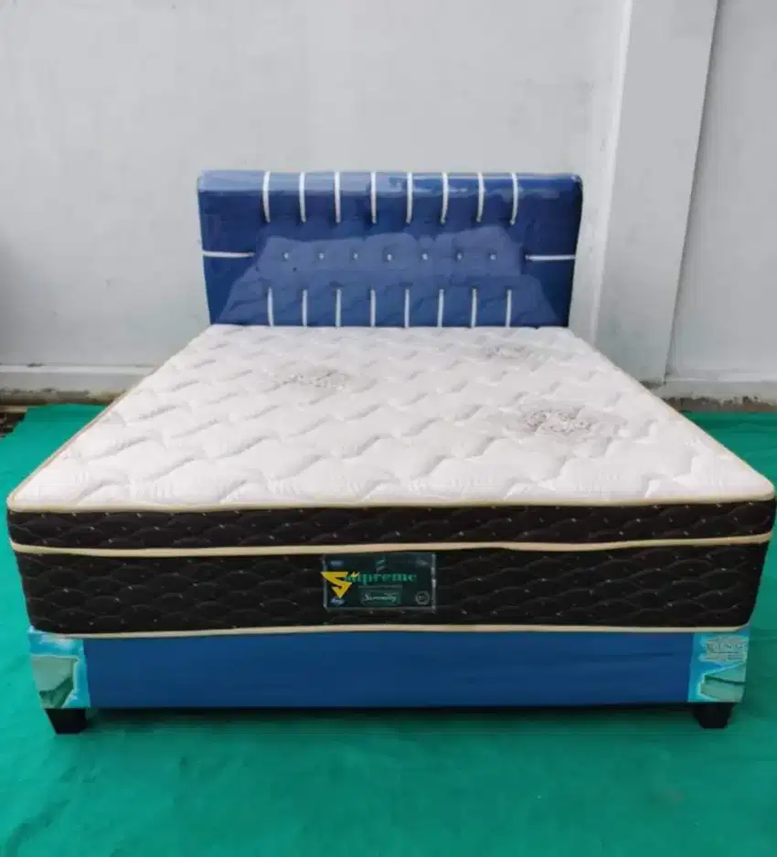 Set kasur sepringbet elit supreme uk160×200cm