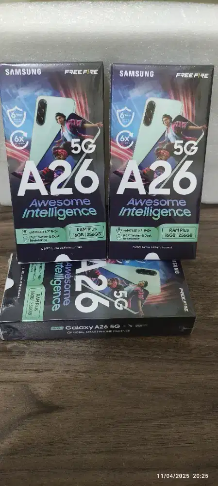 SAMSUNG A26 5G RAM 8/256 BARU