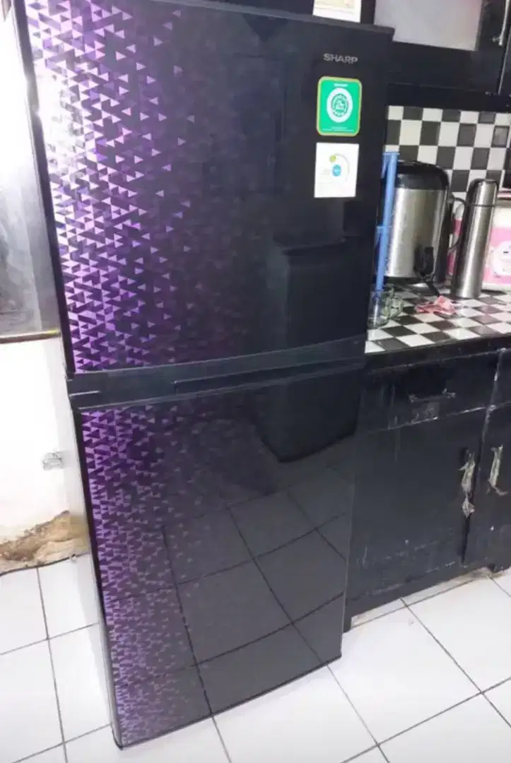 kulkas 2pintu merk sharp