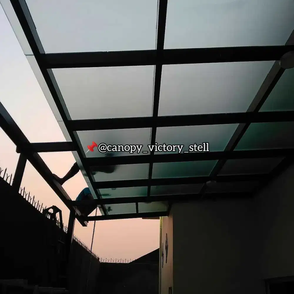 canopy kaca berkualitas dan tahan lama