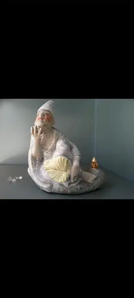 Ci kung patung tinggi 12.5 cm