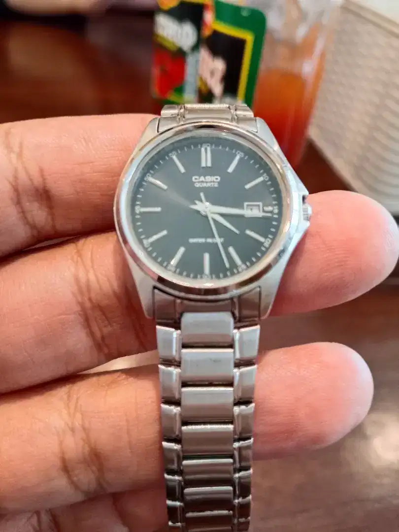 Jam tangan wanita casio full set