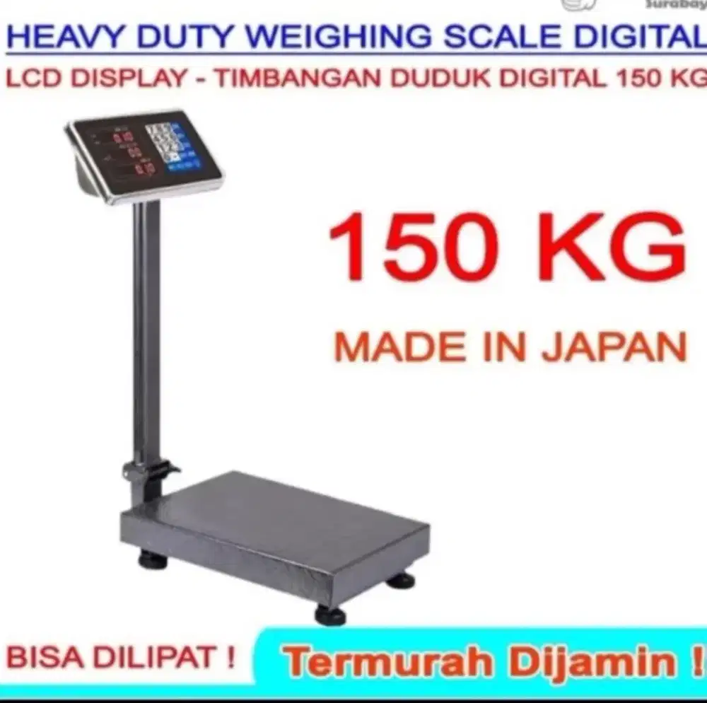 Timbangan duduk digital 150 kg