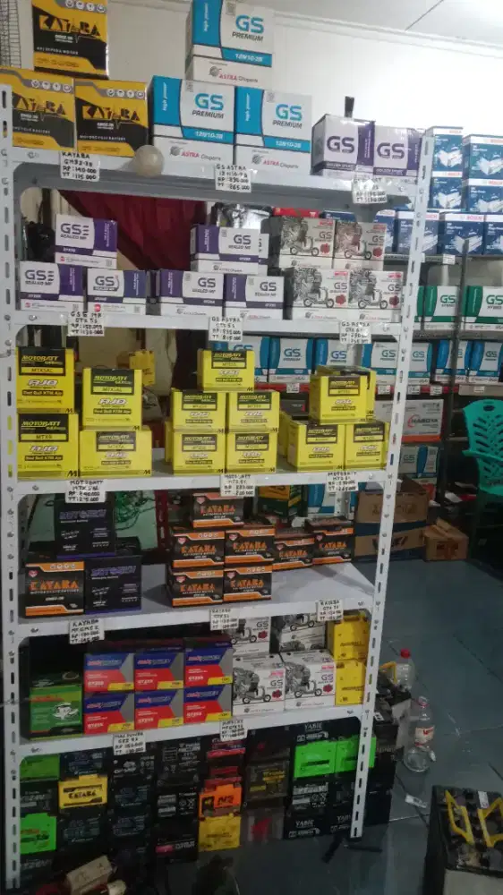 AKI MOTOR KERING ORIGINAL BARU BERGARANSI