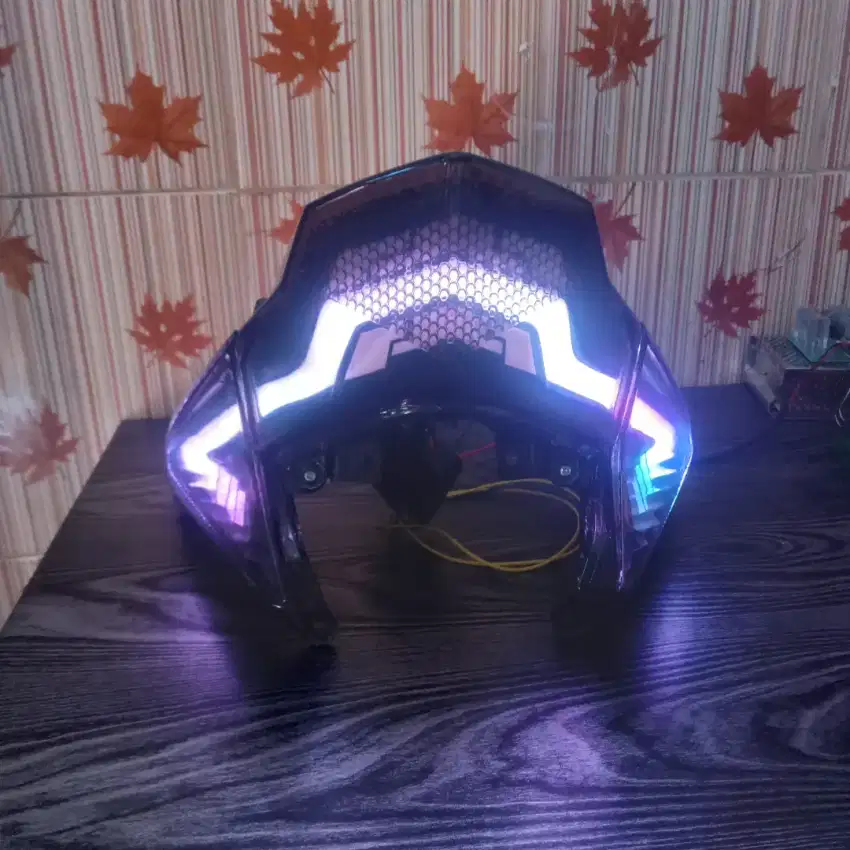Stoplam Lazy RGB Honda Vario KZR 210 Mode Otomatis Connect Android