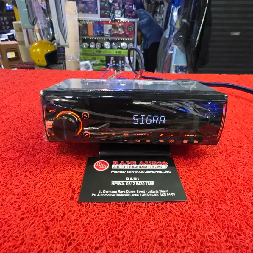 Head Unit Single Din Daihatsu SIGRA Bluetooth USB Aux Radio MM-929
